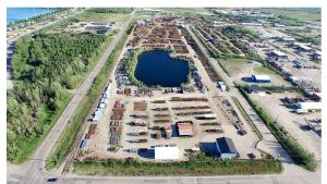 Largest Alaska Steel Pipe Yard